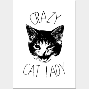 Crazy Cat Lady Posters and Art